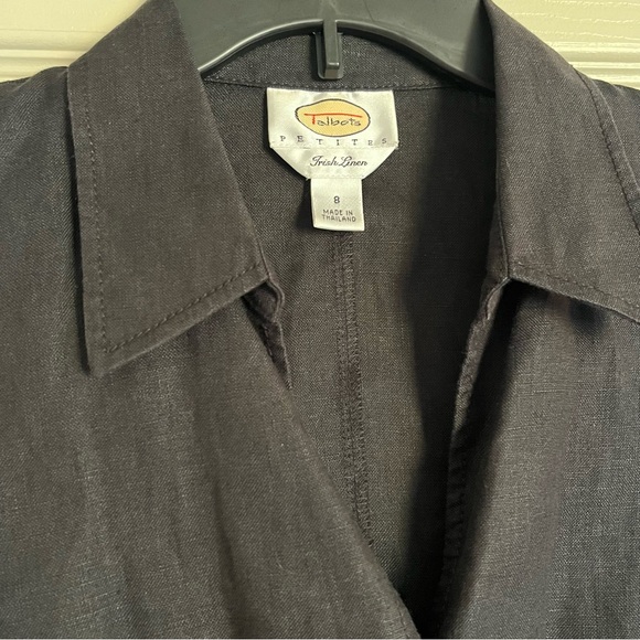 Talbots 100% Linen Button-Up Top - Picture 5 of 8